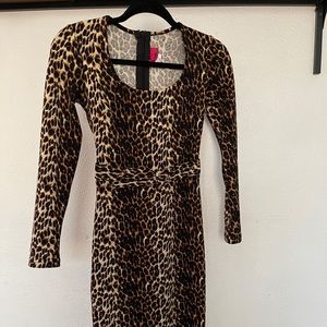 Leopard Troublemaker Dress